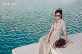  Đầm tay ngắn, Dáng thắt eo 25SDKE255K 