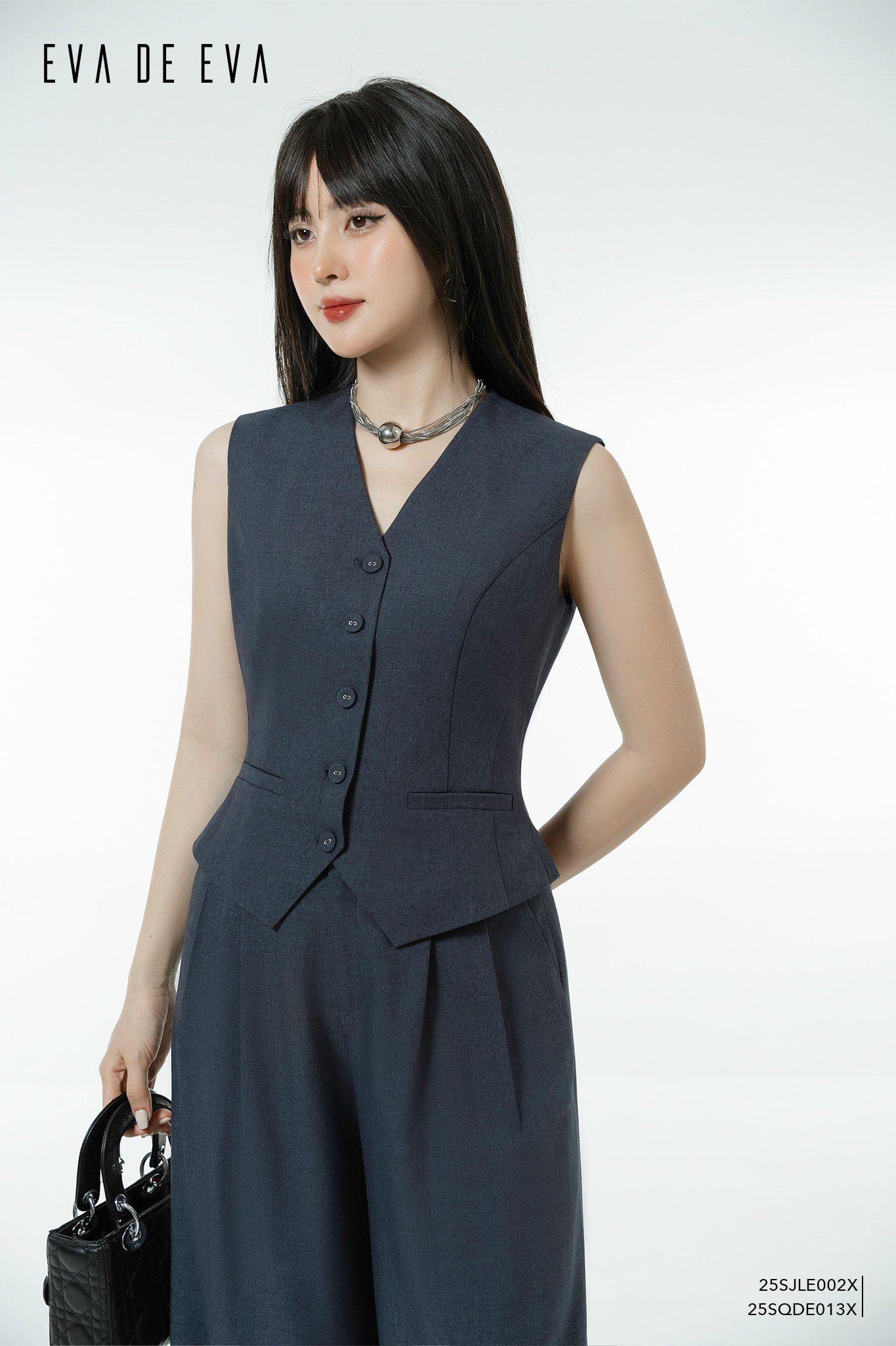  Quần dài, Ống suông 25SQDE013X 