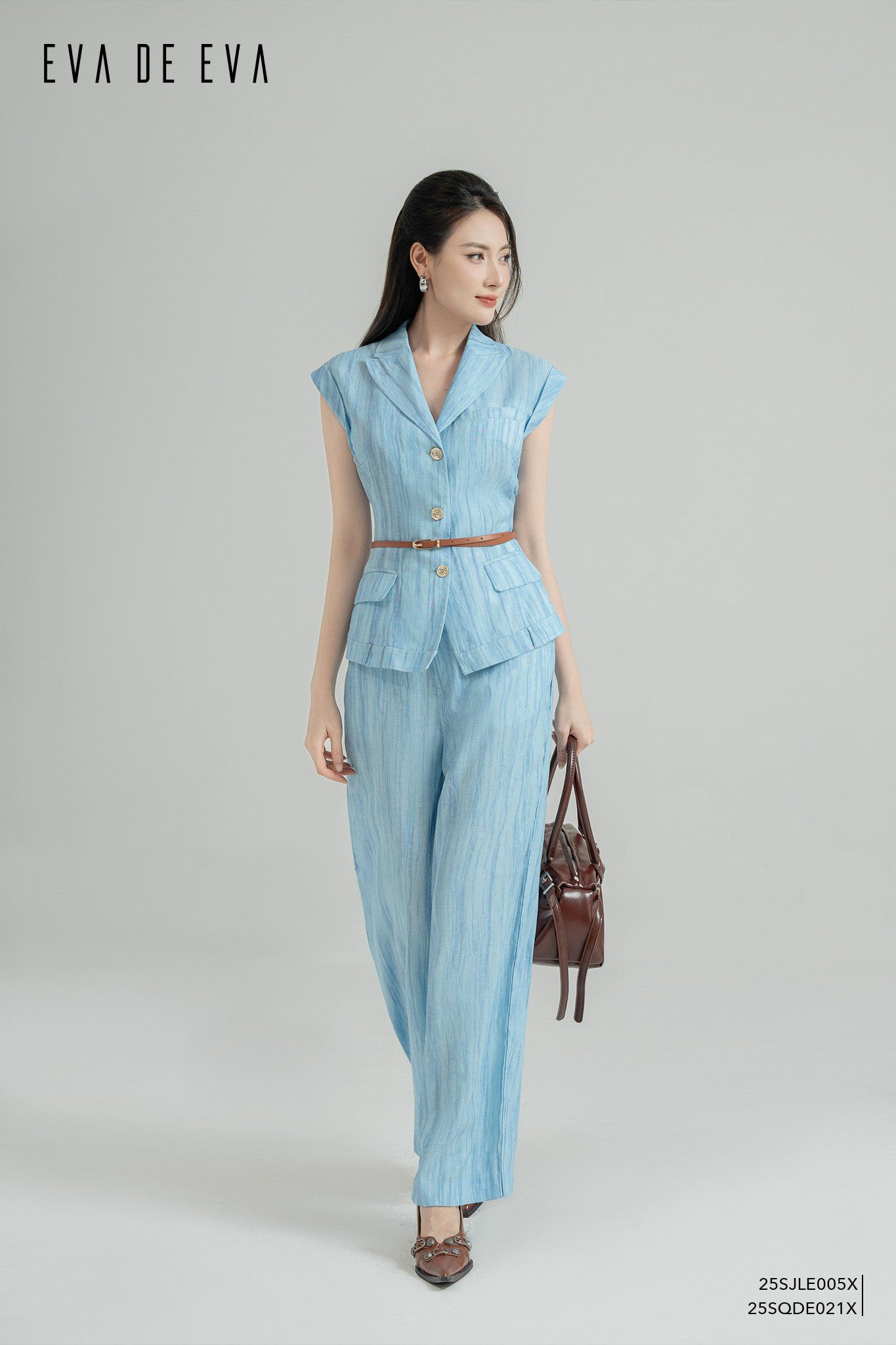  Quần dài, Ống suông 25SQDE021X 