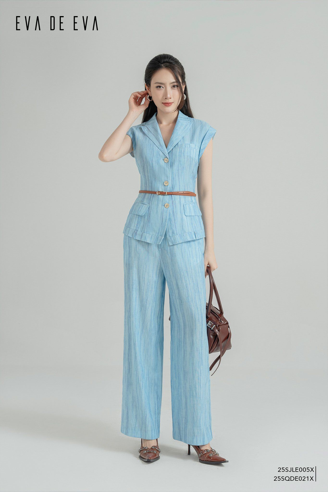  Quần dài, Ống suông 25SQDE021X 