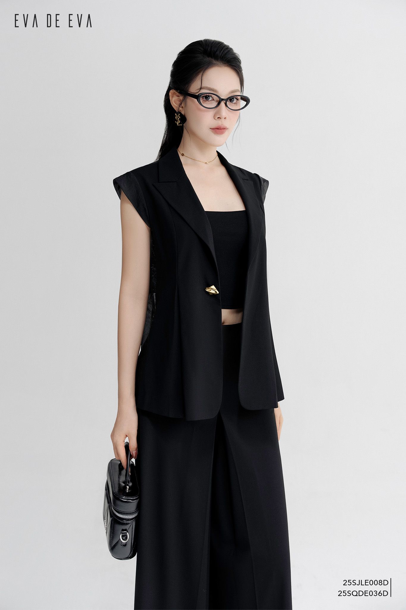  Quần dài, Ống suông 25SQDE036D 