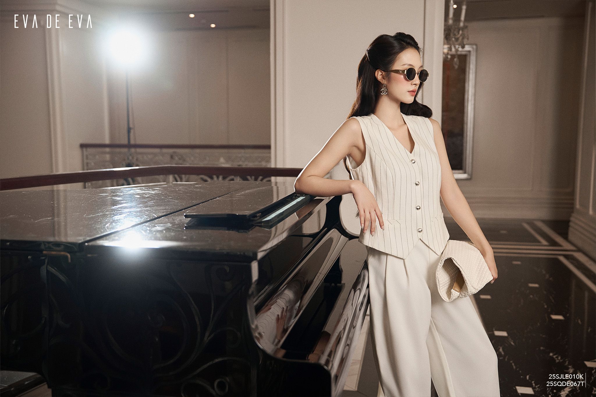  Quần dài, Baggy 25SQDE067T 
