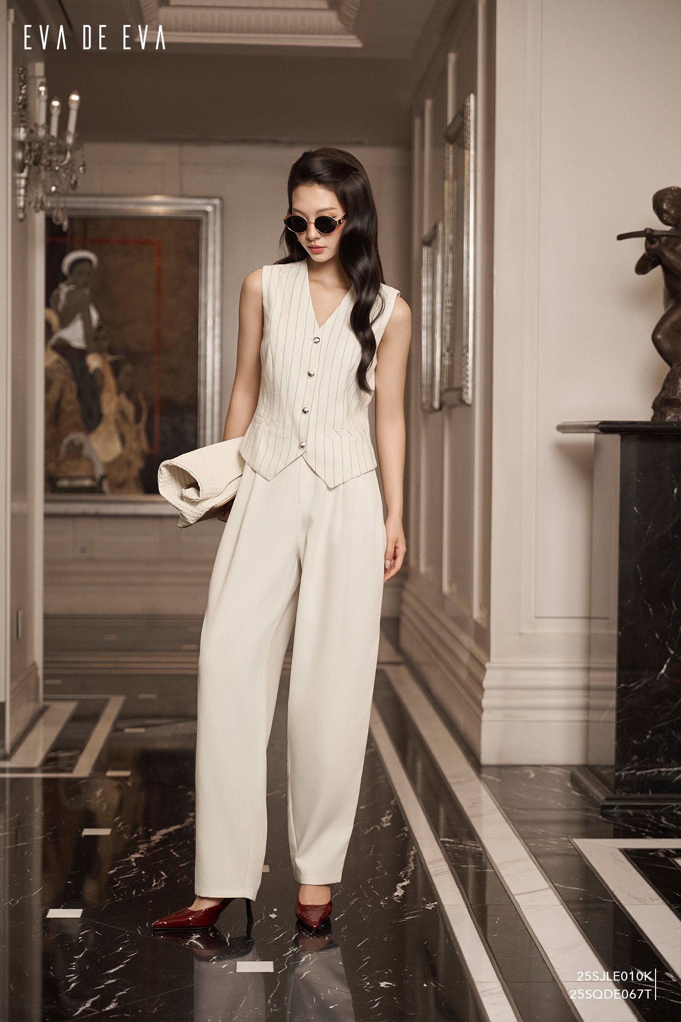  Quần dài, Baggy 25SQDE067T 