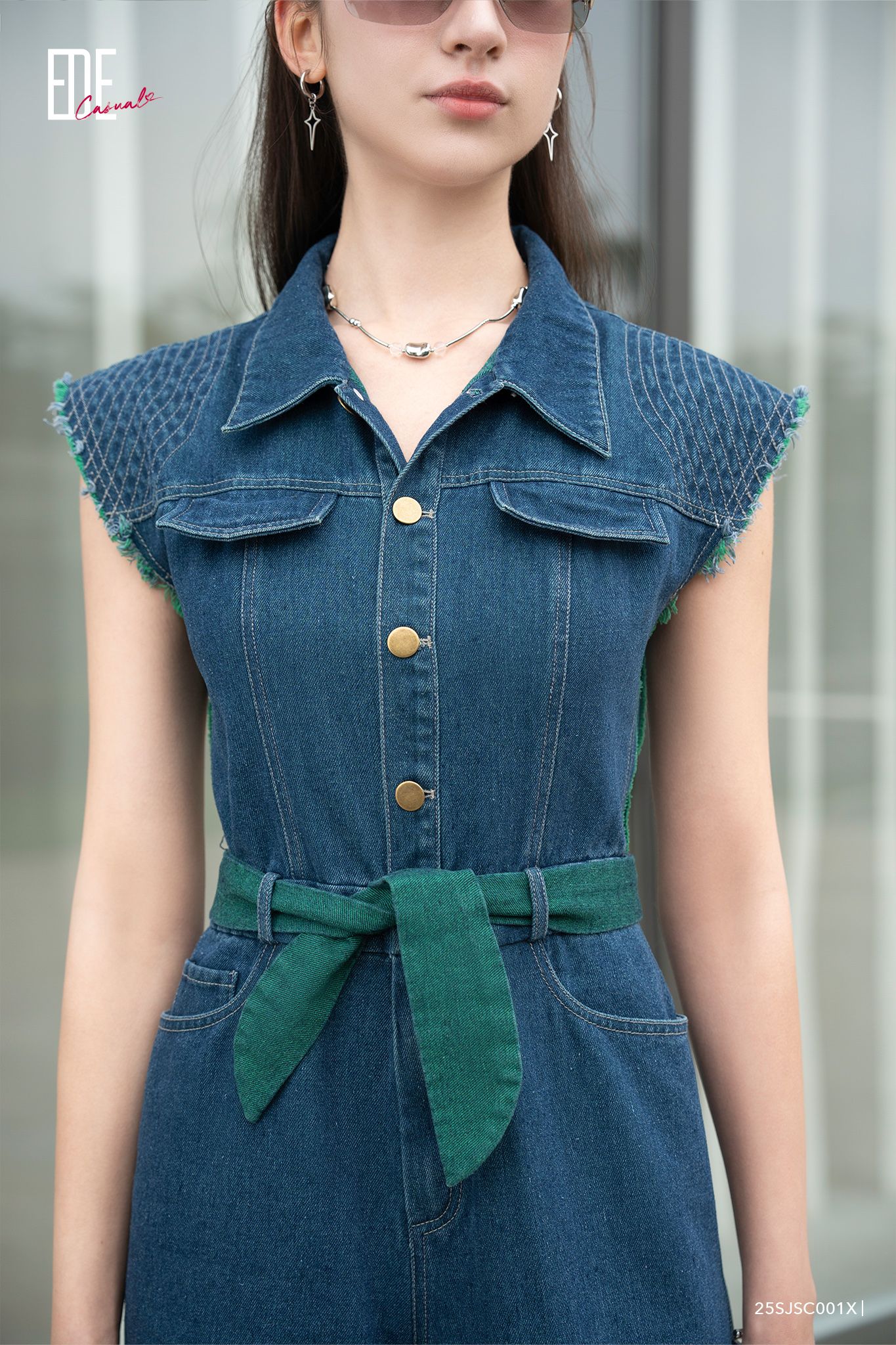  Jumpsuit dài,  25SJSC001X 