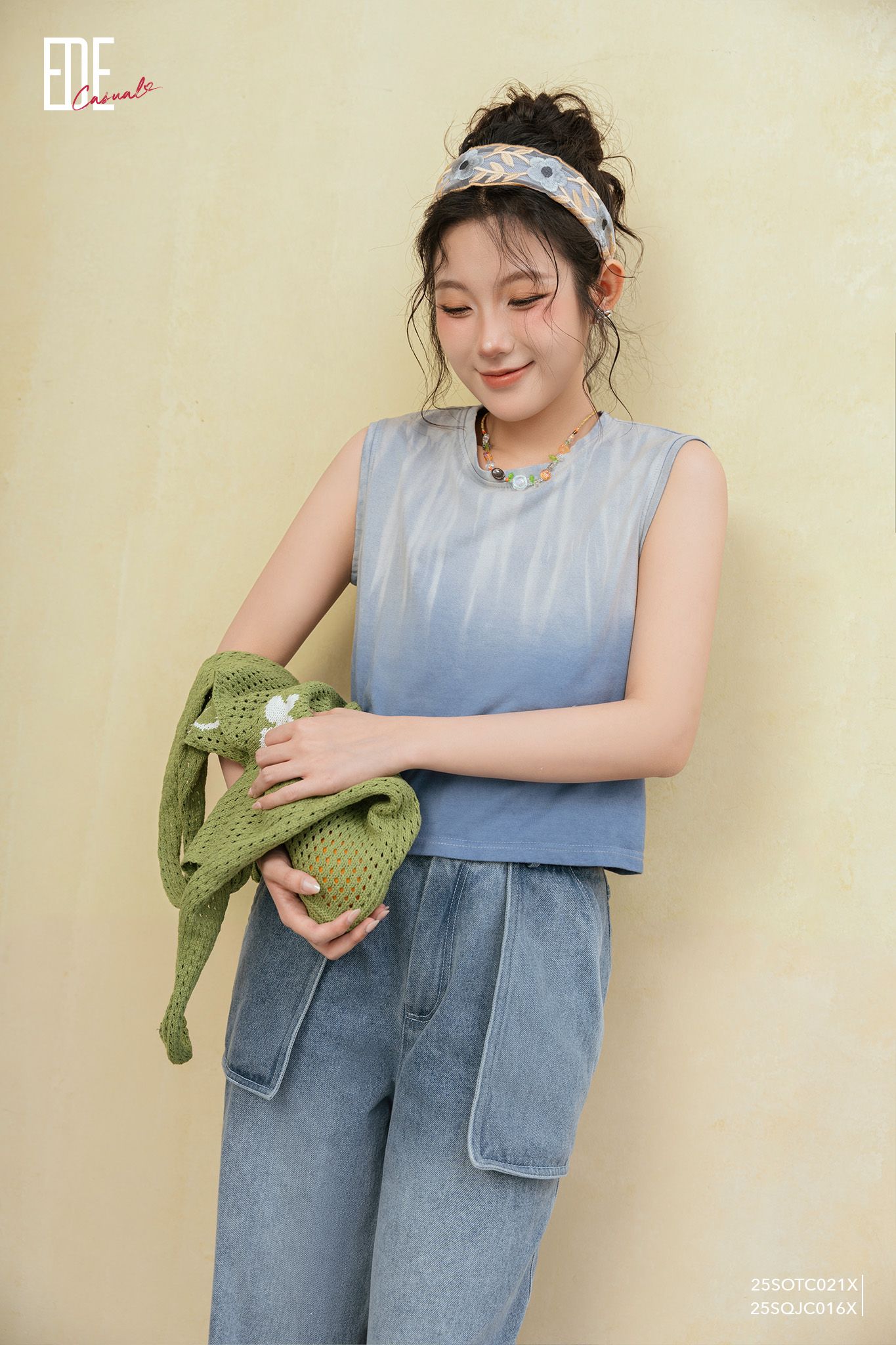  Quần dài, Ống suông 25SQJC016X 