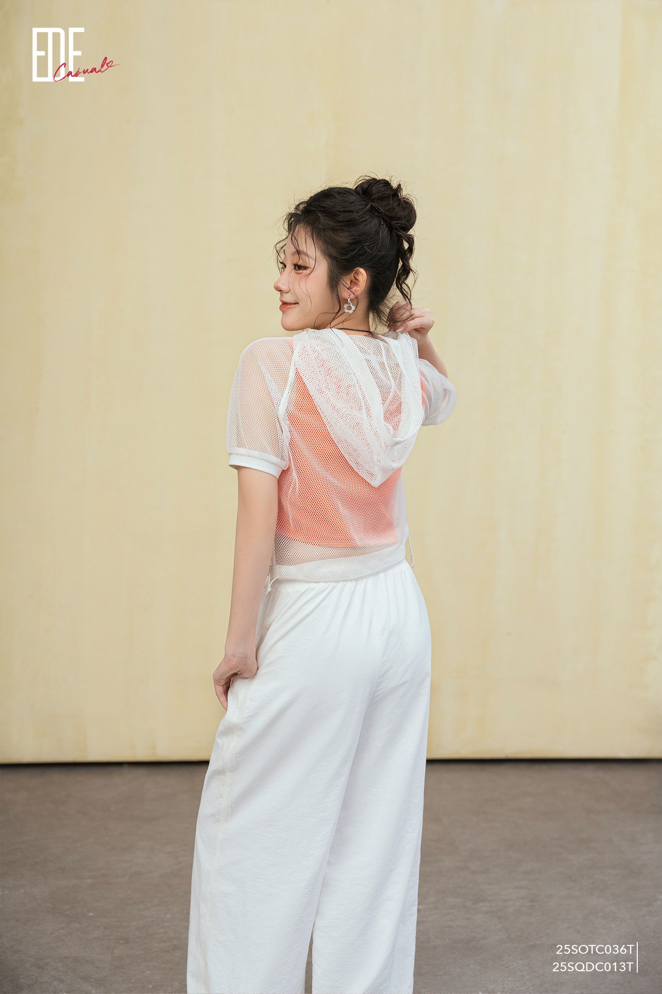  Quần dài, Ống suông 25SQDC013T 