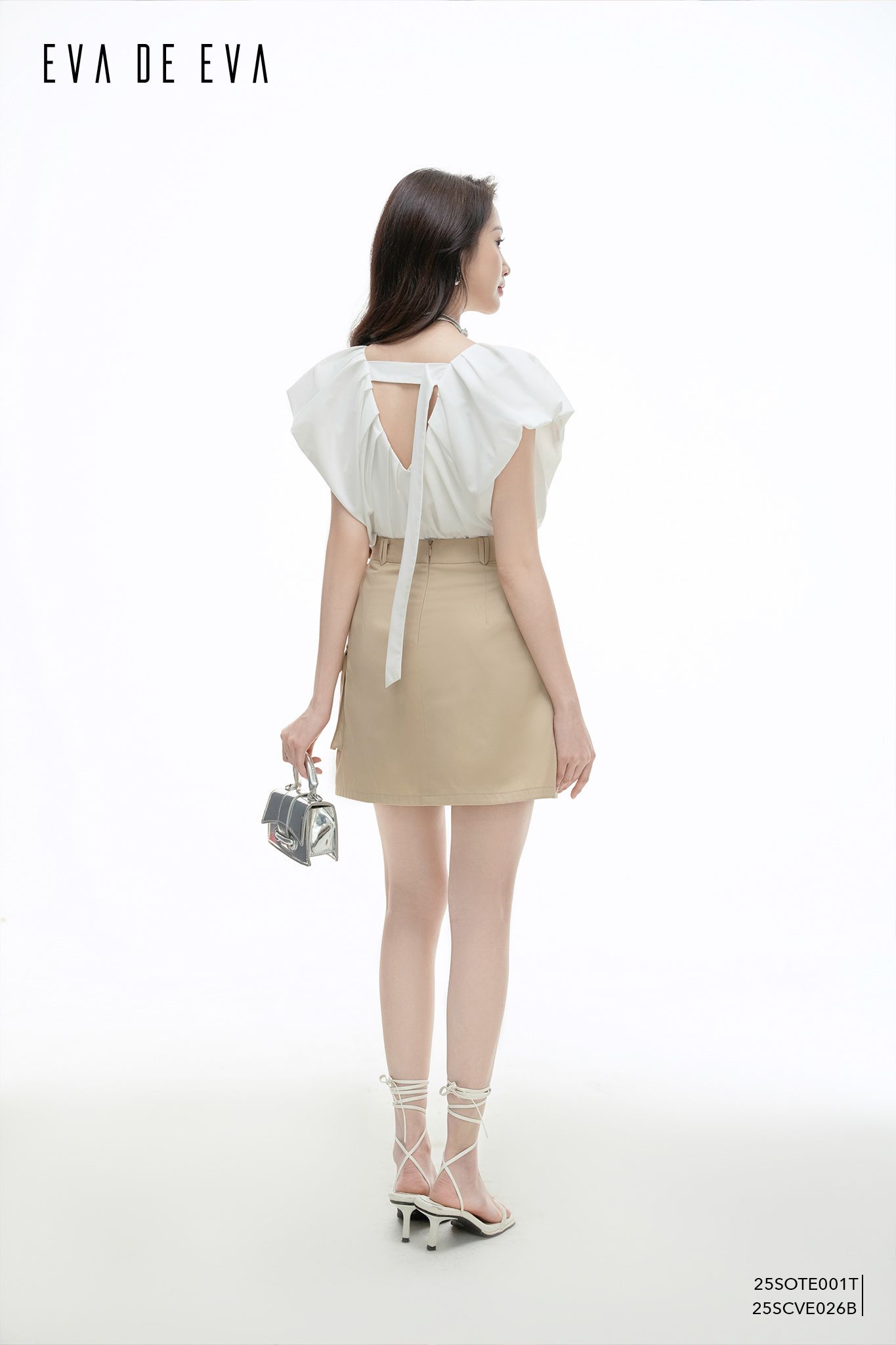  Chân váy Mini, Dáng A 25SCVE026B 