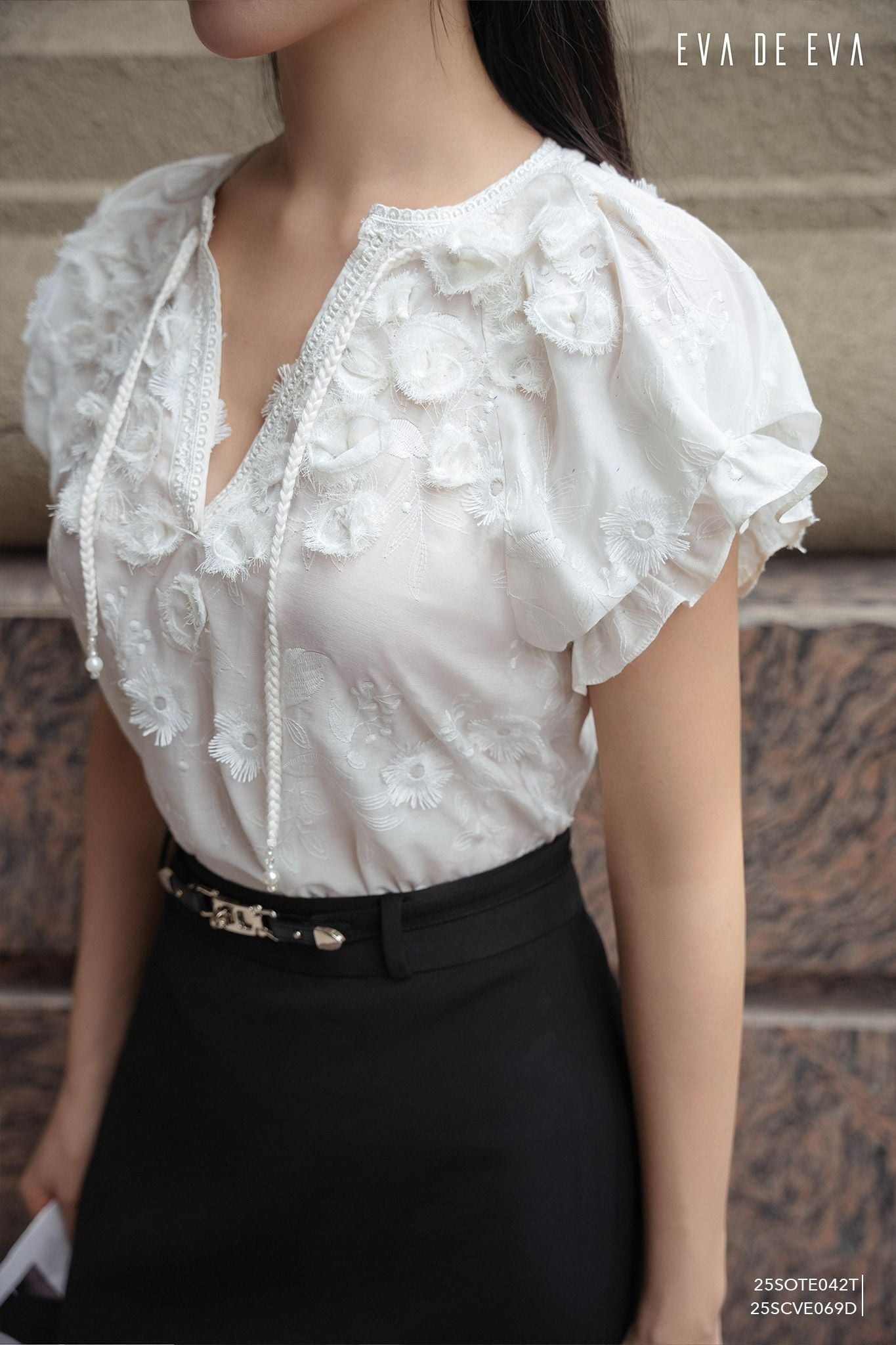  Chân váy Midi, Dáng ôm 25SCVE069D 