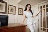  Quần dài, Ống suông 25SQDE038K 
