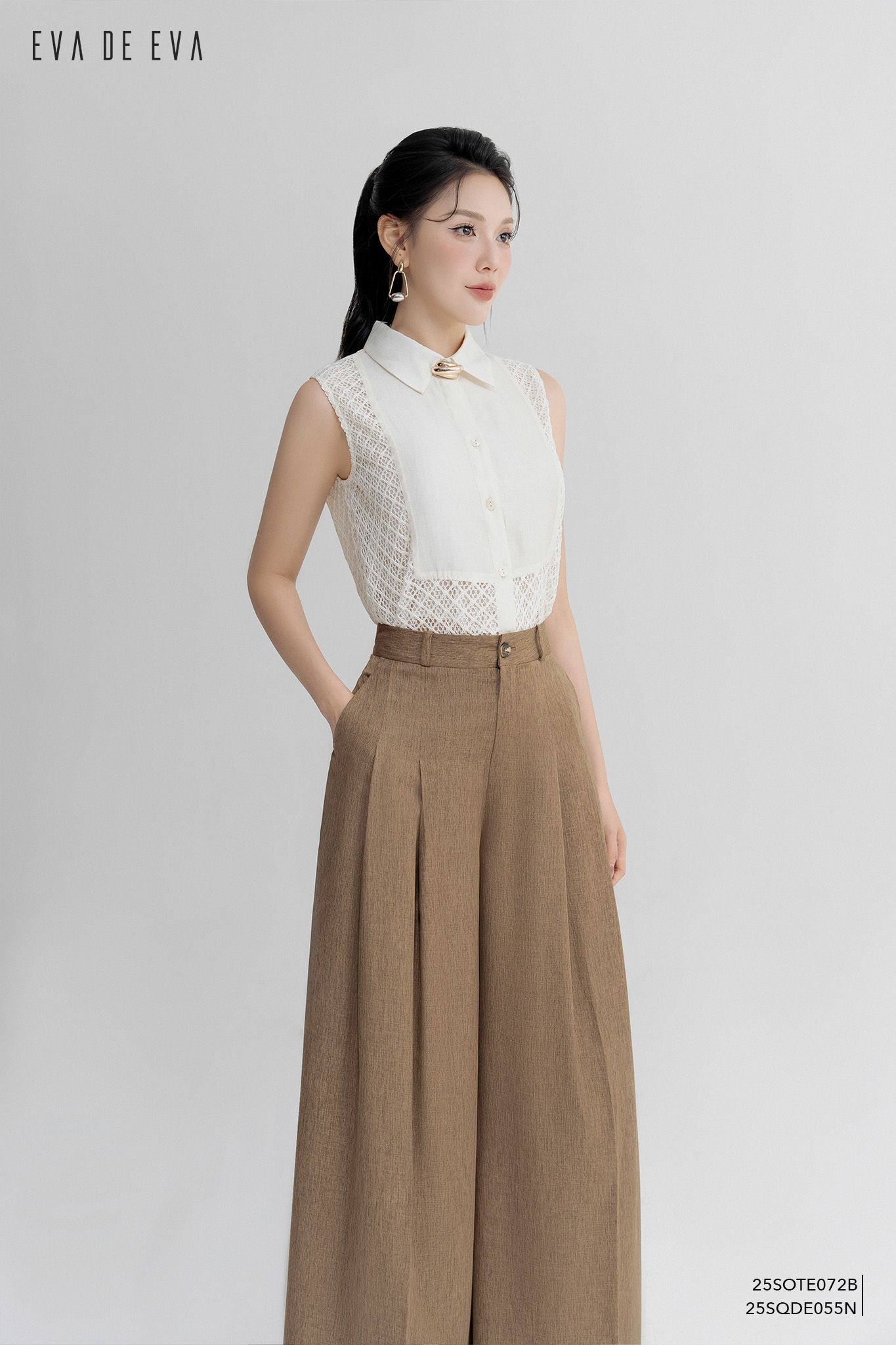  Quần dài, Ống suông 25SQDE055N 
