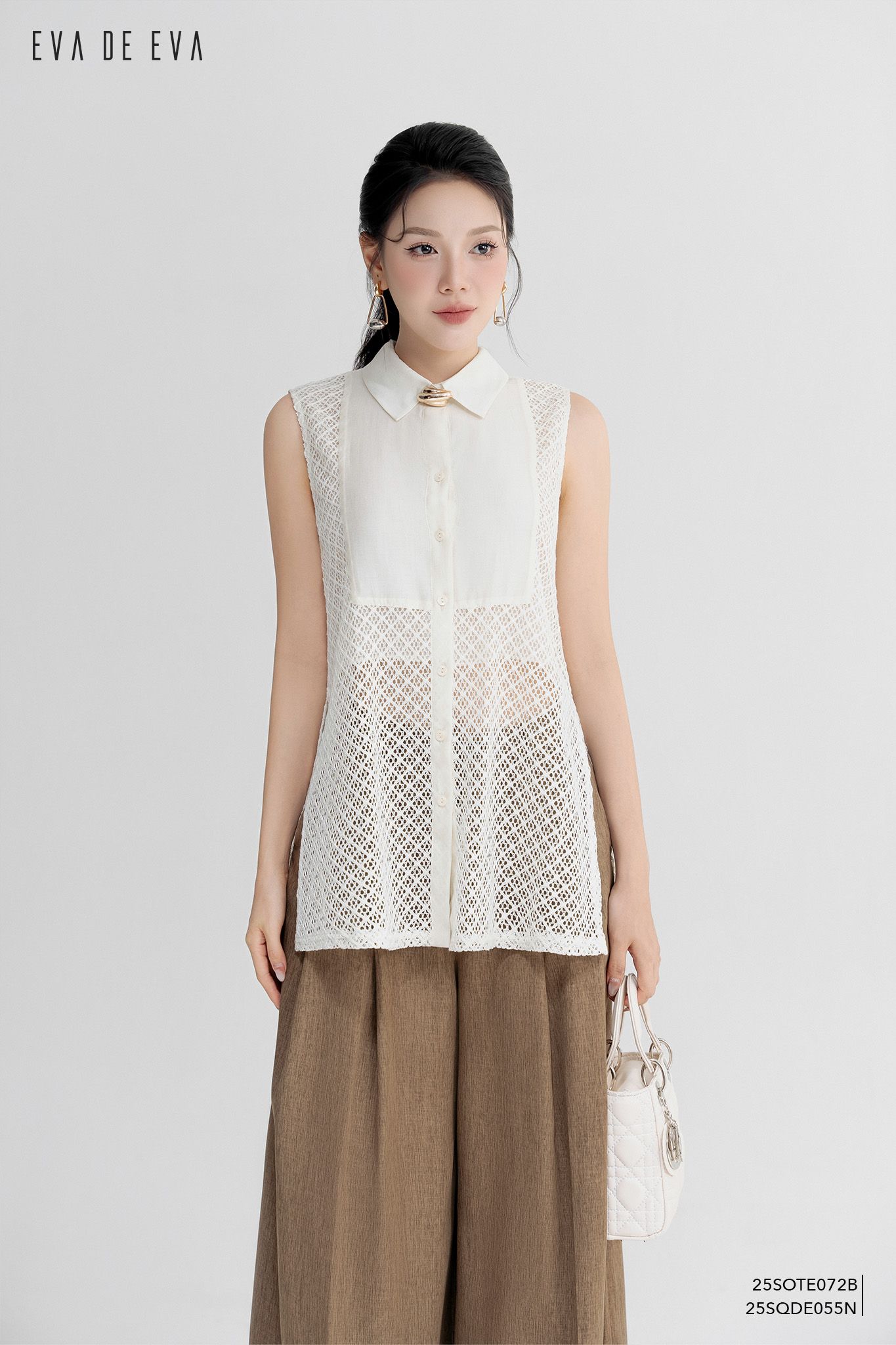  Quần dài, Ống suông 25SQDE055N 