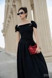  Chân váy Midi, Xếp ly 25SCVE073D 