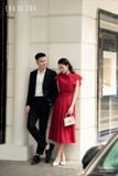  Chân váy Midi, Xếp ly 25SCVE096Đ 
