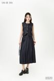  Chân váy Midi, Xếp ly 25SCVE077X 