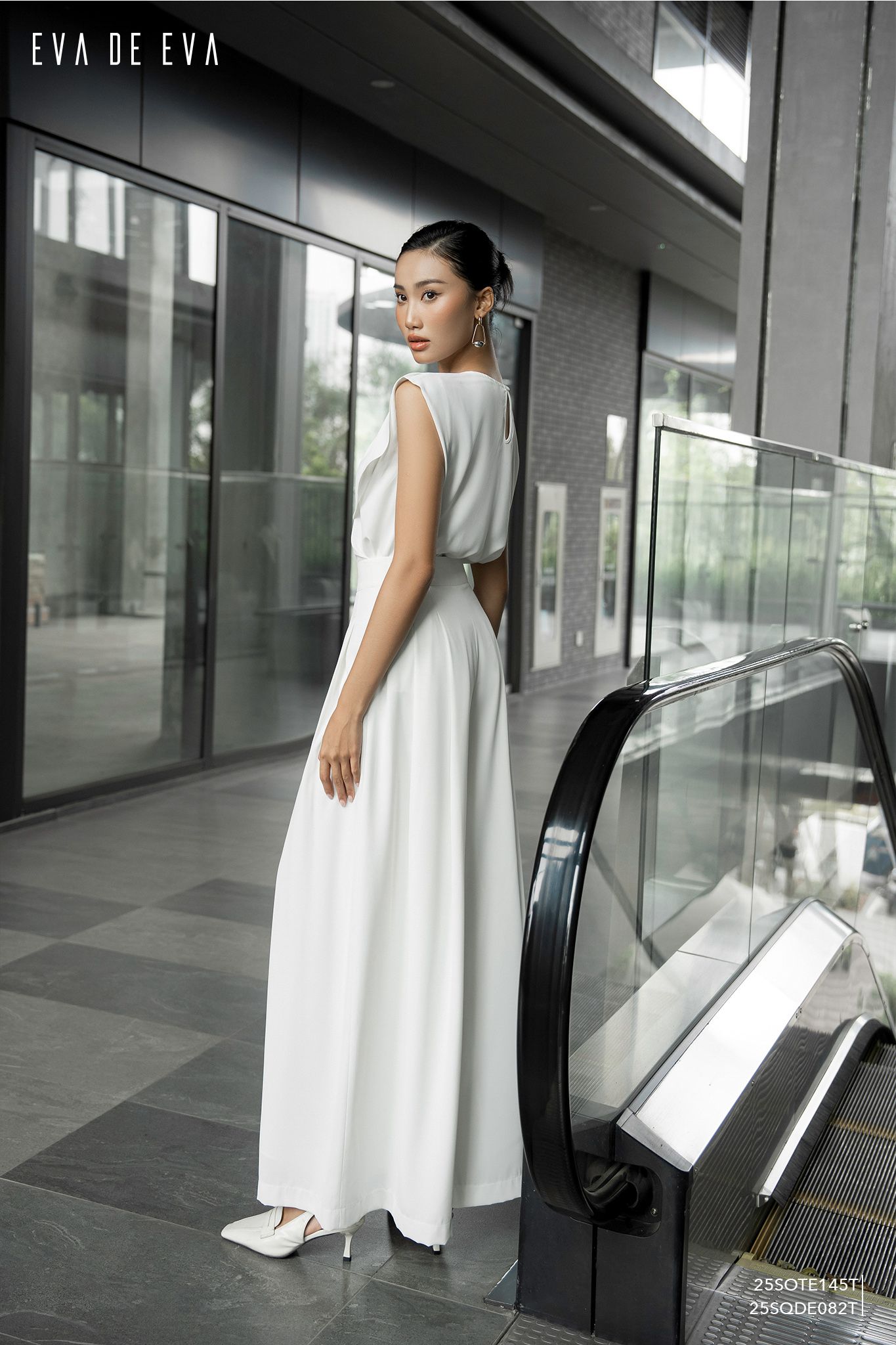  Quần dài, Ống suông 25SQDE082T 