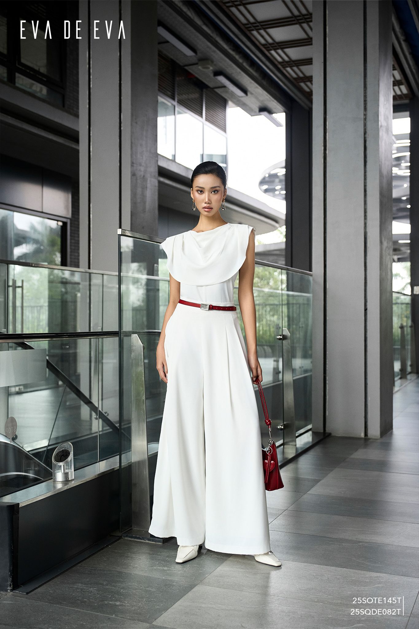  Quần dài, Ống suông 25SQDE082T 