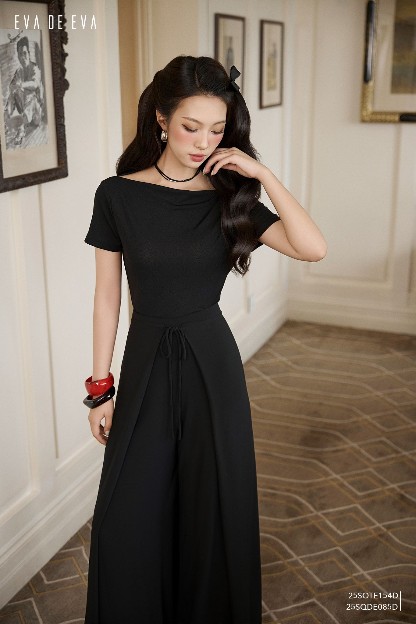  Quần dài, Ống suông 25SQDE085D 