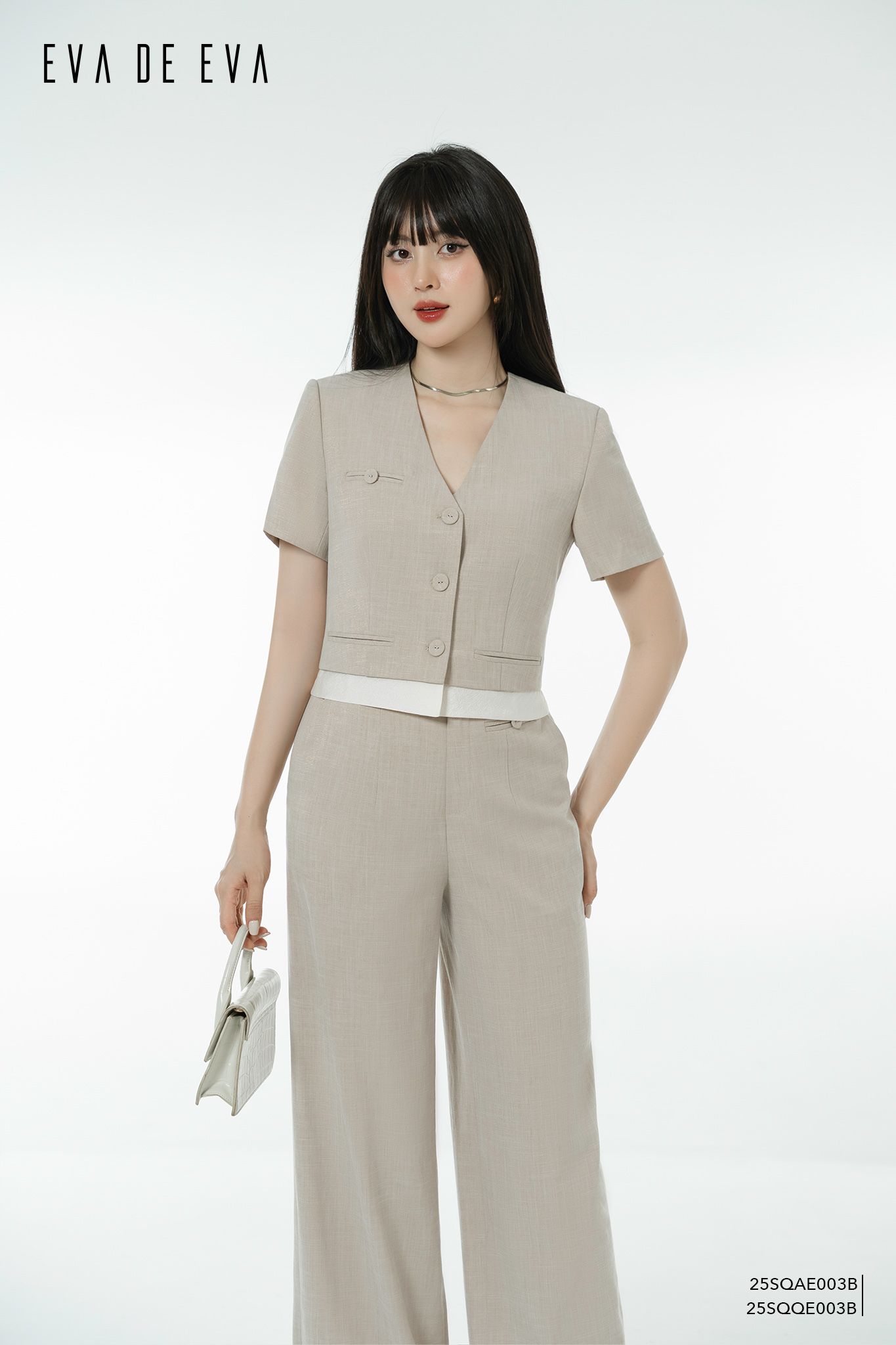  Quần trong bộ Vest-Quần,  25SQQE003B 