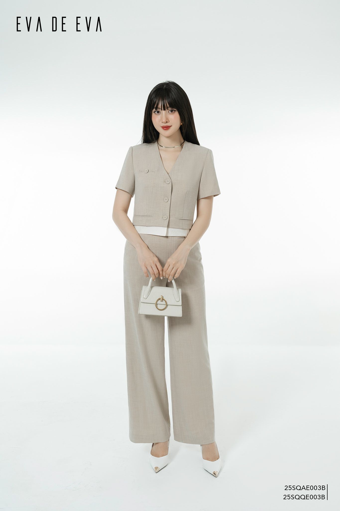  Áo vest trong bộ Vest-Quần,  25SQAE003B 