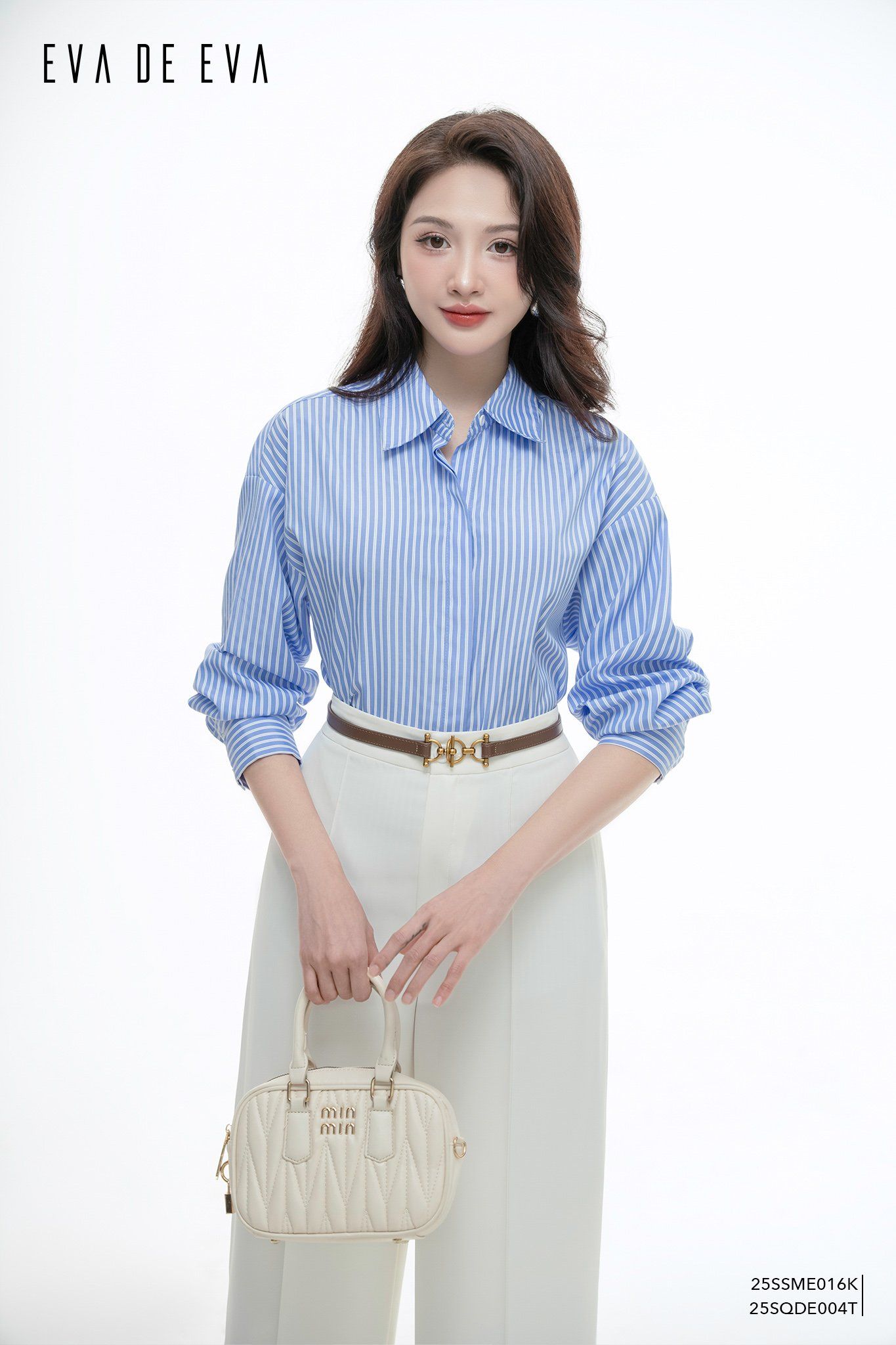  Quần dài, Ống suông 25SQDE004T 