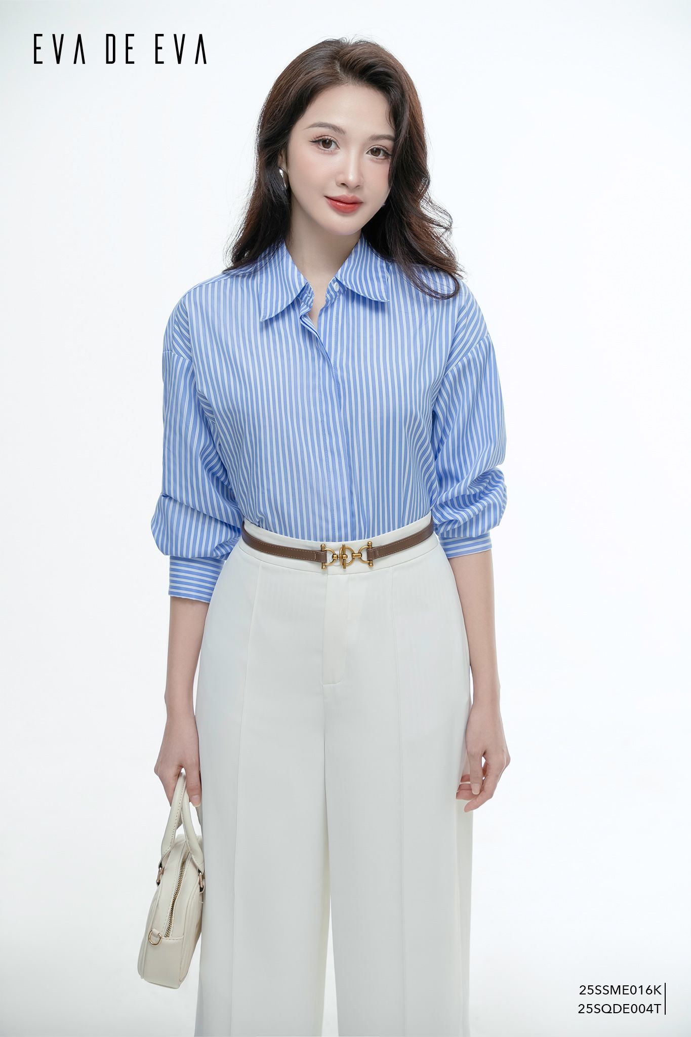  Quần dài, Ống suông 25SQDE004T 