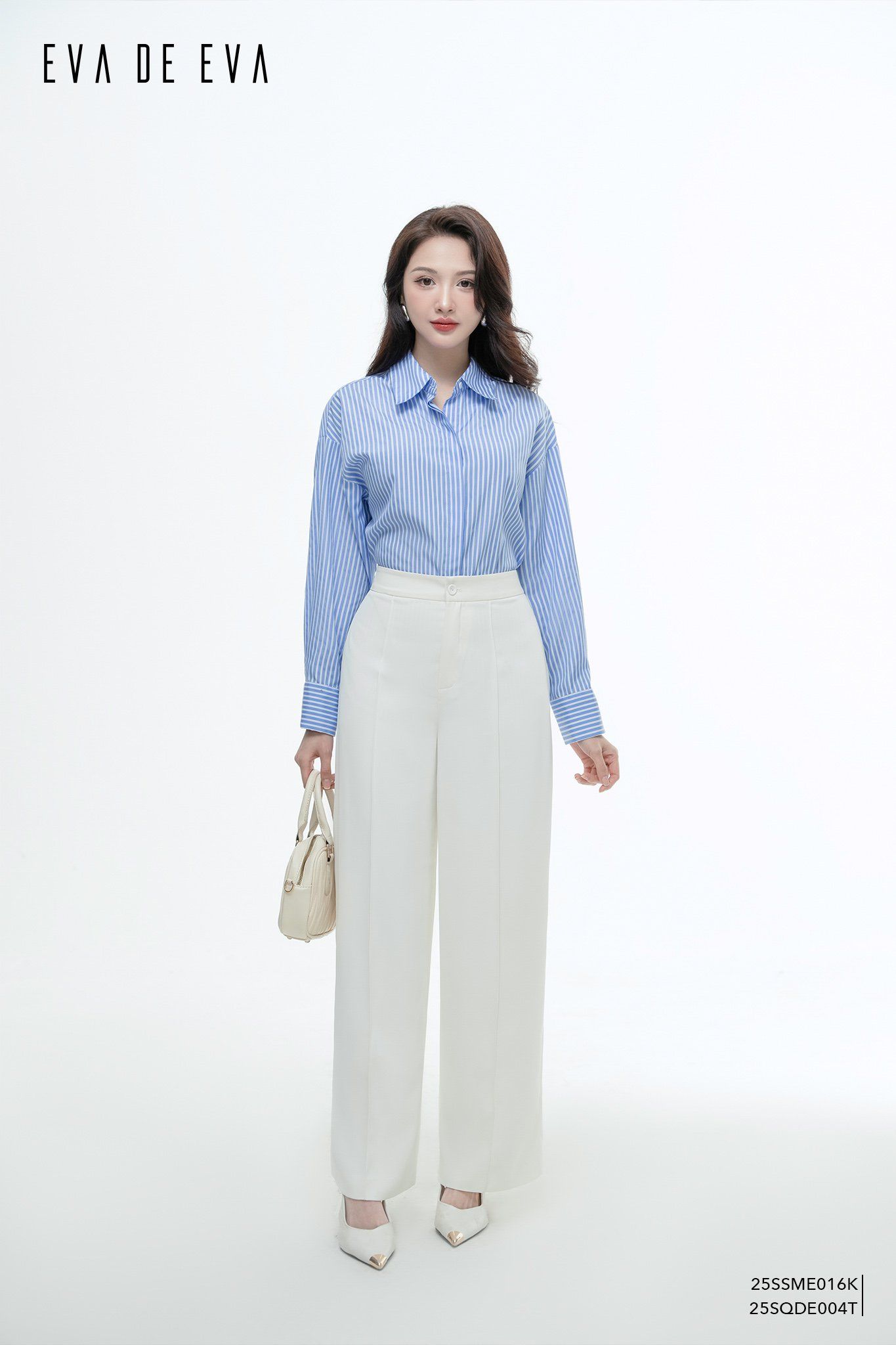  Quần dài, Ống suông 25SQDE004T 