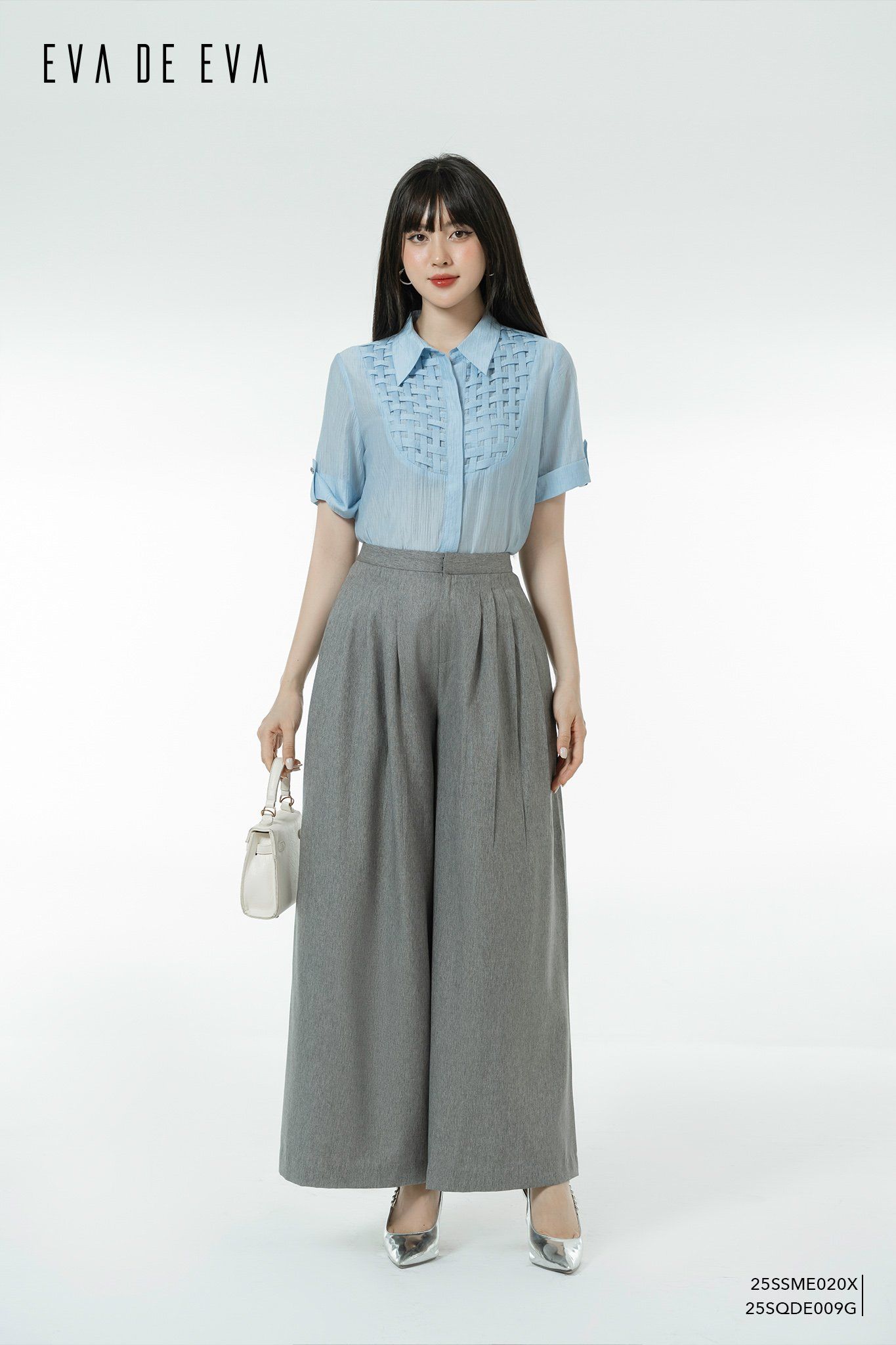  Quần dài, Ống suông 25SQDE009G 