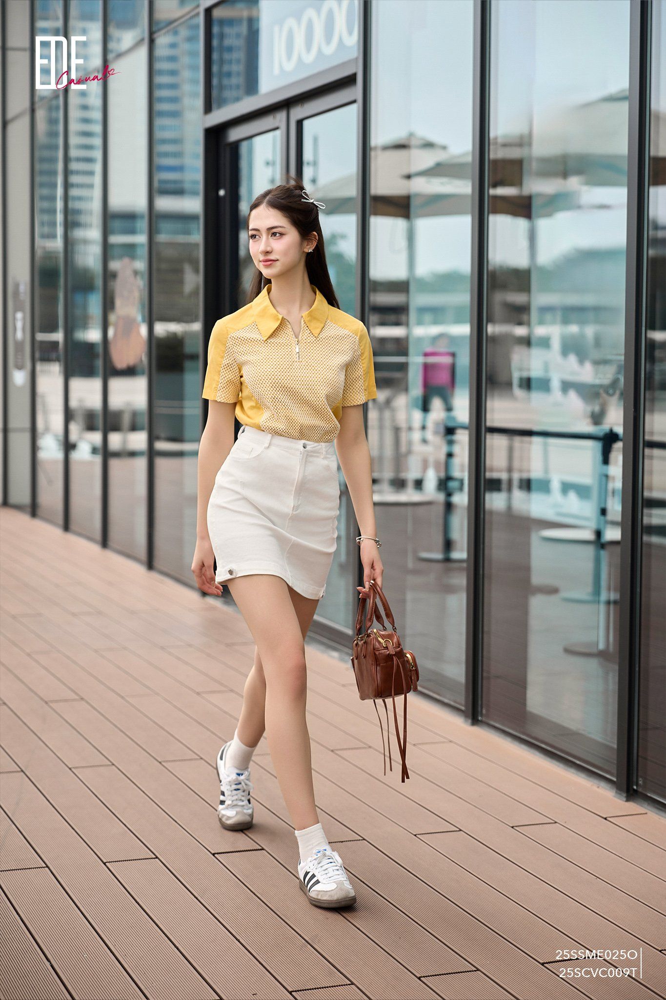  Sơ mi tay ngắn,  25SSME025O 