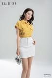 Sơ mi tay ngắn, Dáng sơ vin 25SSME027Y 