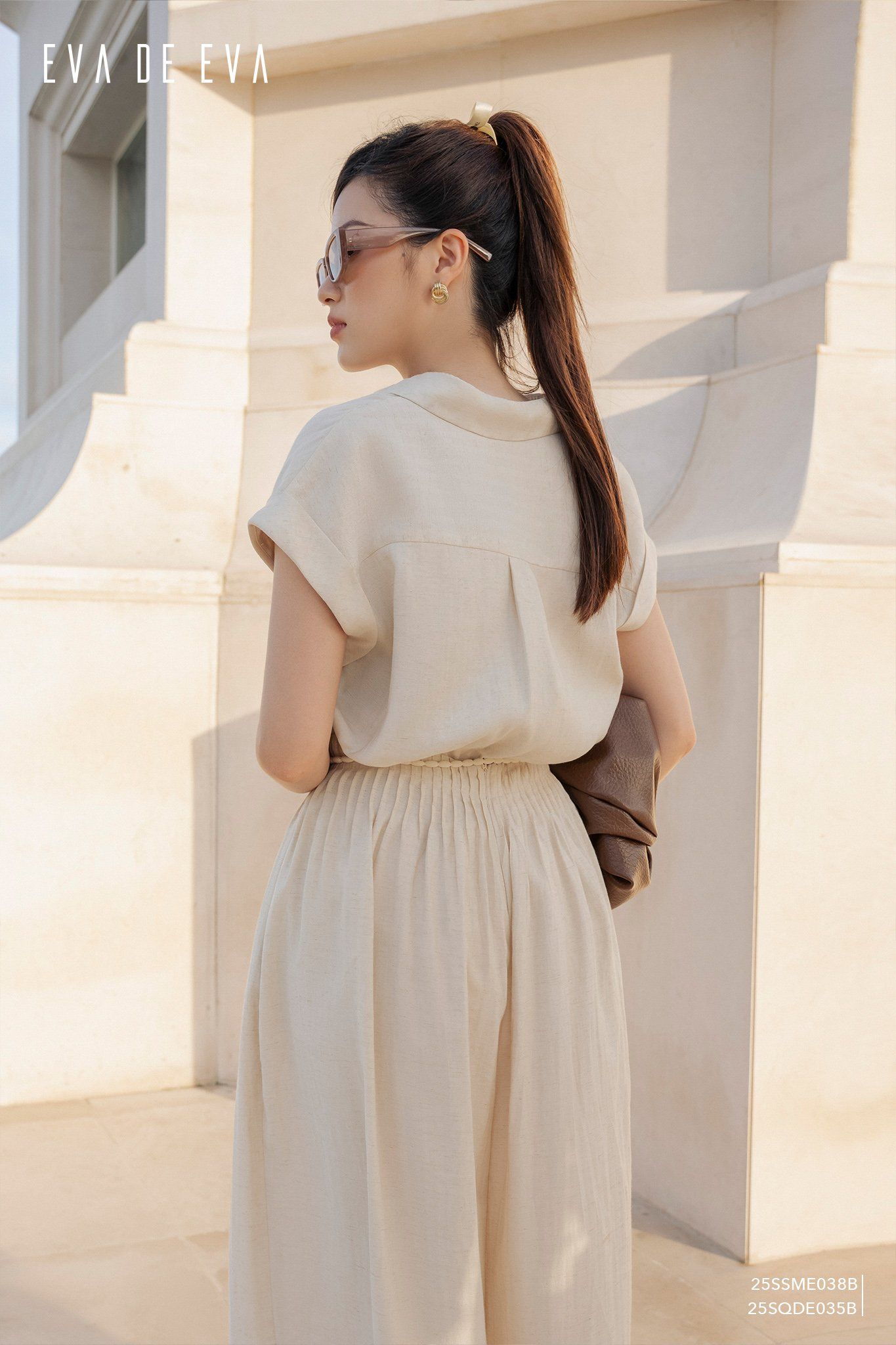  Quần dài, Ống suông 25SQDE035B 