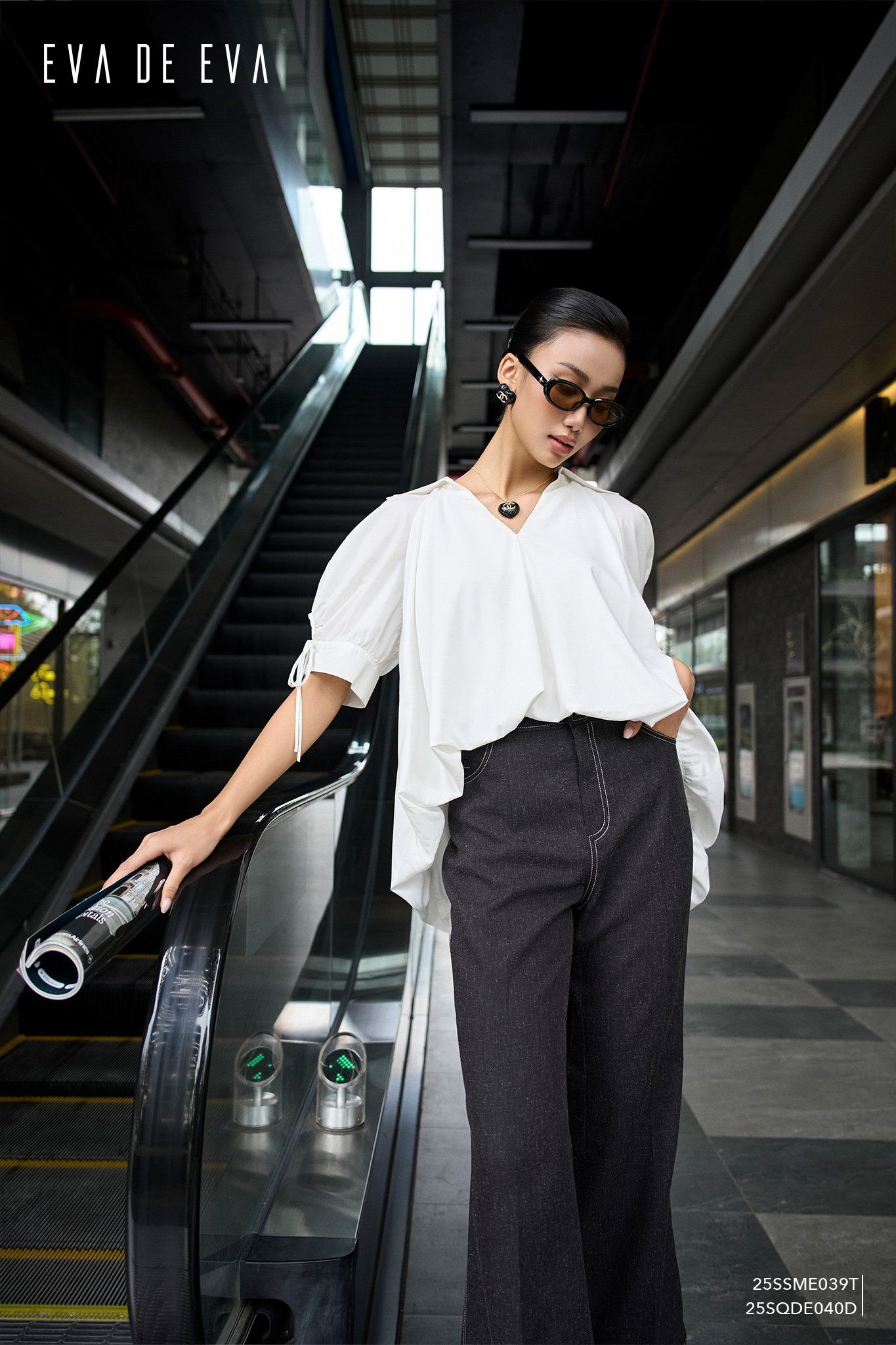  Sơ mi tay ngắn,  25SSME039T 