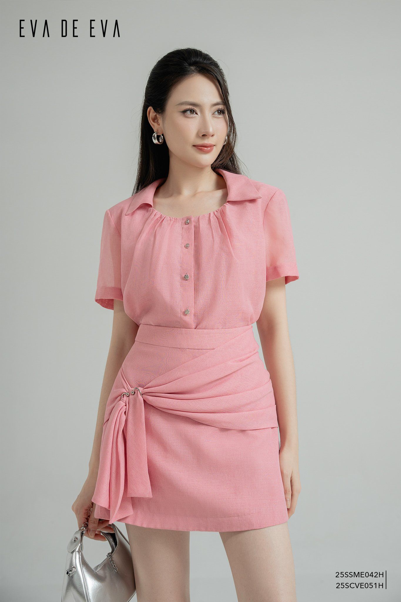  Sơ mi tay ngắn,  25SSME042H 