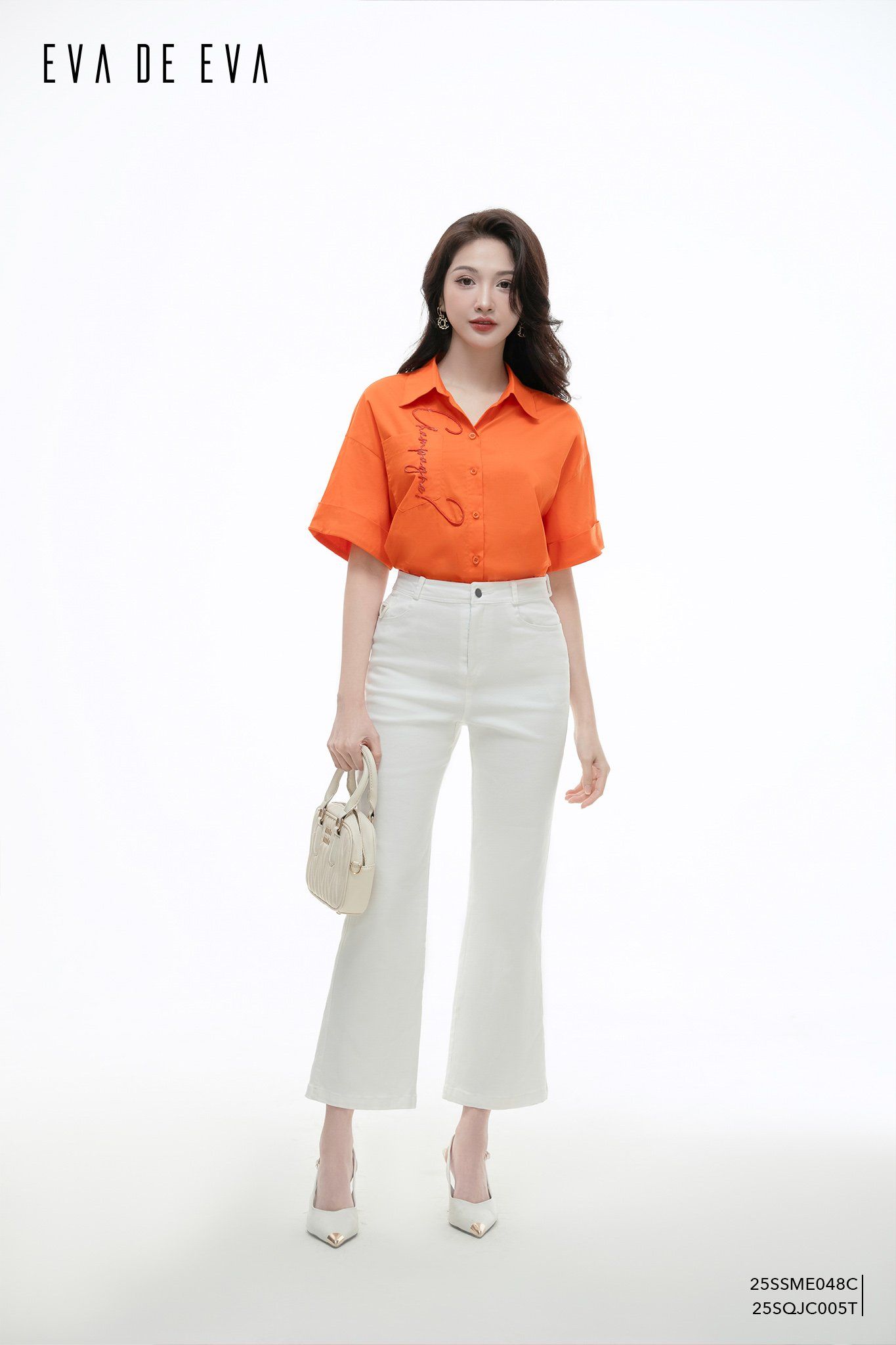  Sơ mi tay ngắn,  25SSME048C 