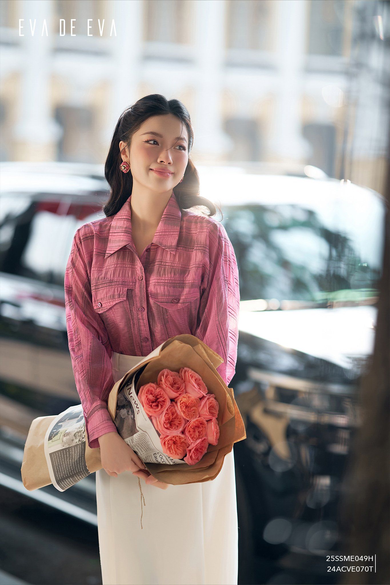  Sơ mi tay dài, Dáng sơ vin 25SSME049H 