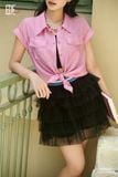  Sơ mi tay ngắn,  25SSME056H 