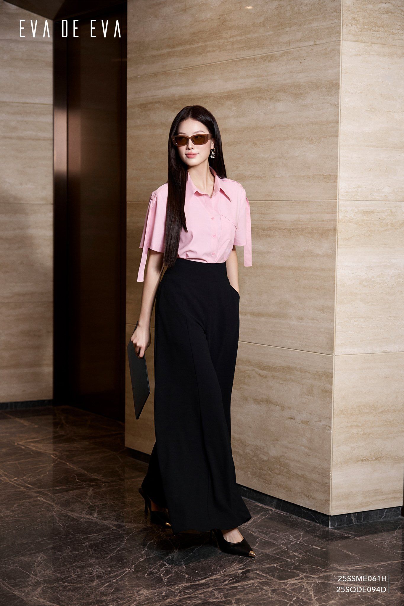  Quần dài, Ống suông 25SQDE094D 