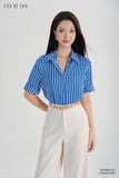  Sơ mi tay ngắn, Dáng sơ vin 25SSME062K 