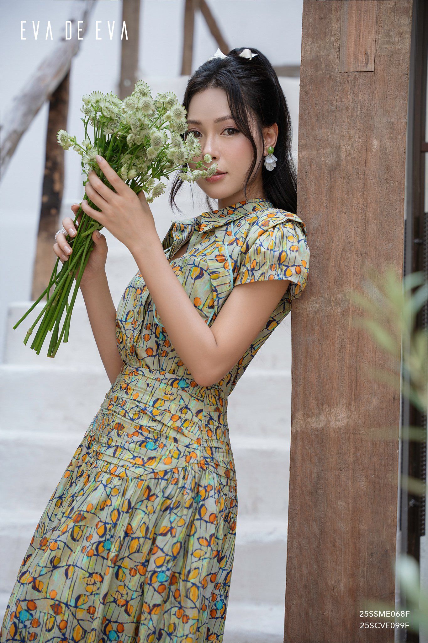  Sơ mi tay ngắn, Dáng sơ vin 25SSME068F 