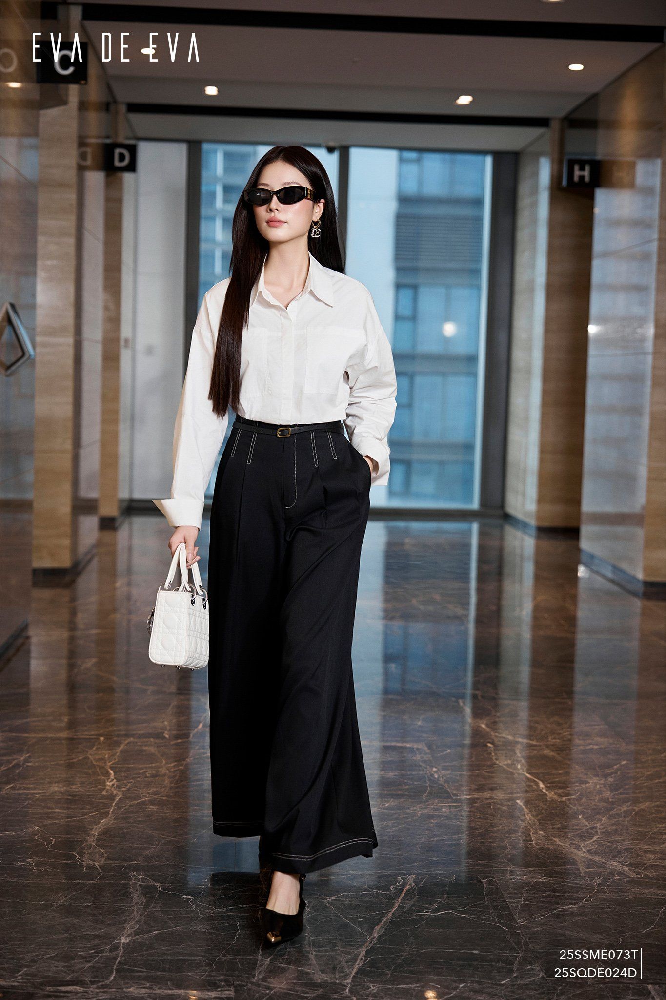  Quần dài, Ống suông 25SQDE024D 