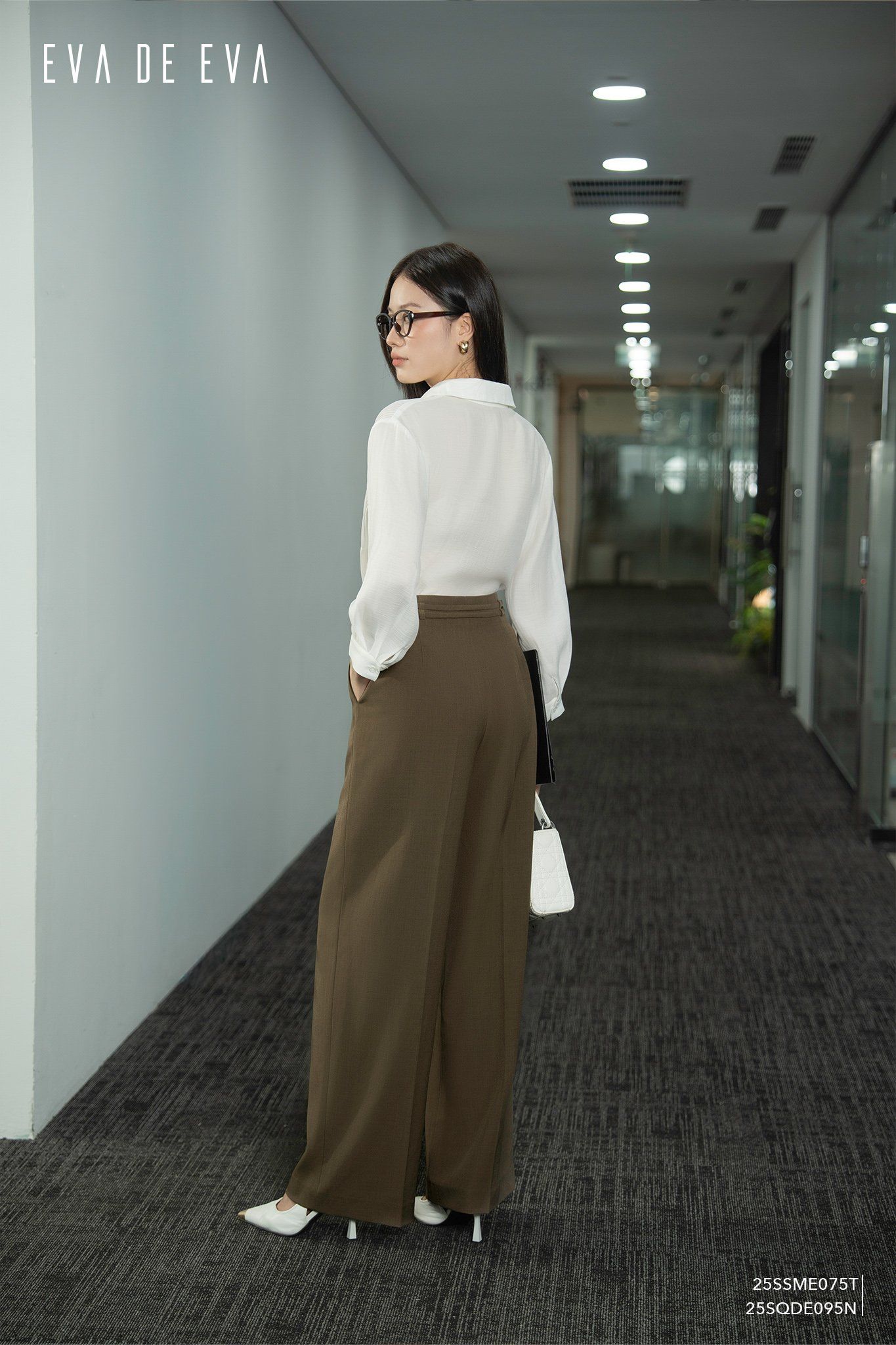  Quần dài, Ống suông 25SQDE095N 