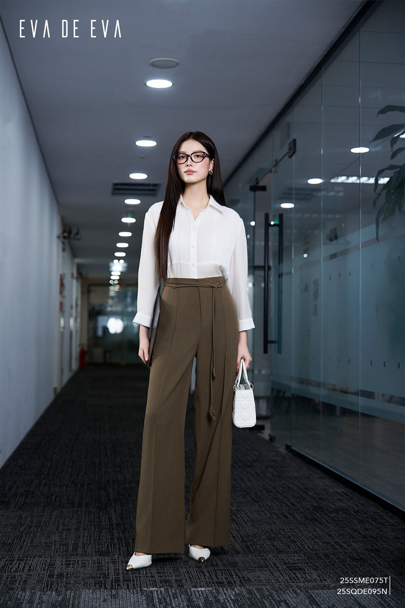  Quần dài, Ống suông 25SQDE095N 