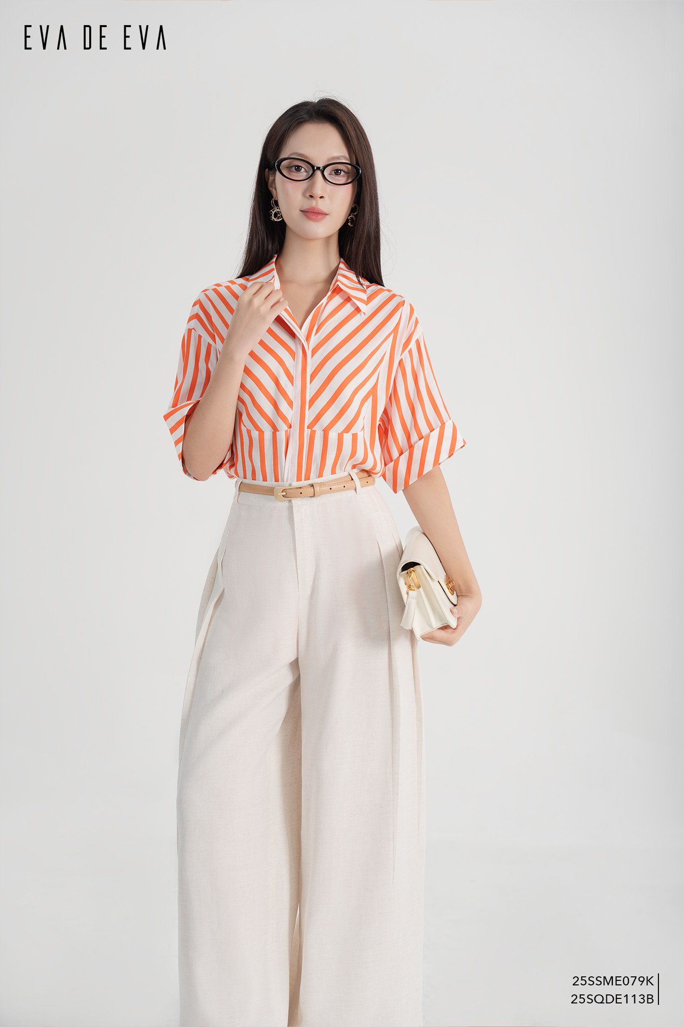  Quần dài, Ống suông 25SQDE113B 