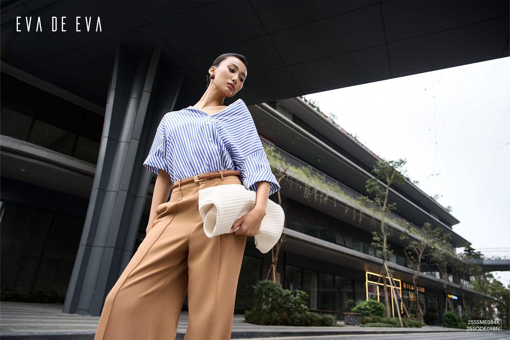  Quần dài, Ống suông 25SQDE098N 