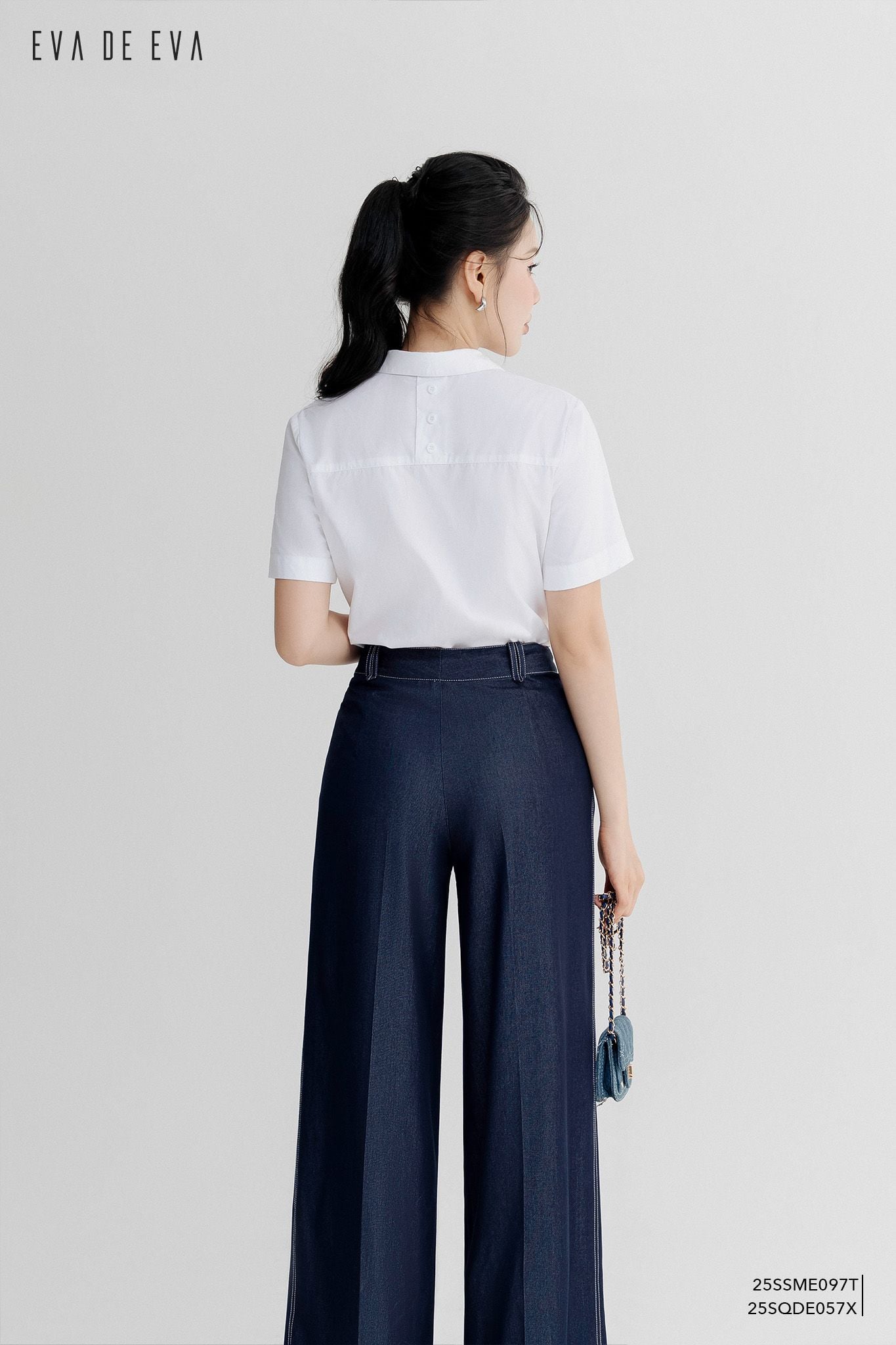  Sơ mi tay ngắn,  25SSME097T 