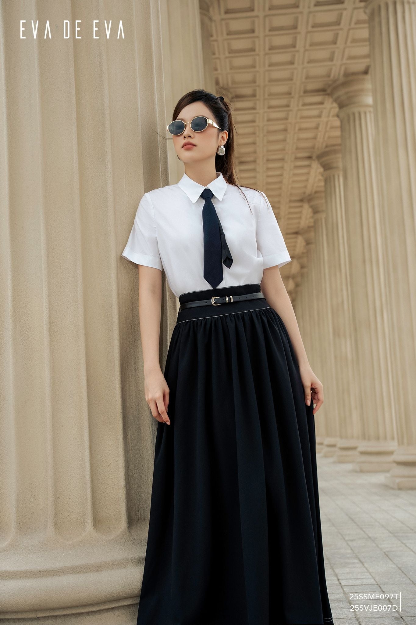  Sơ mi tay ngắn,  25SSME097T 