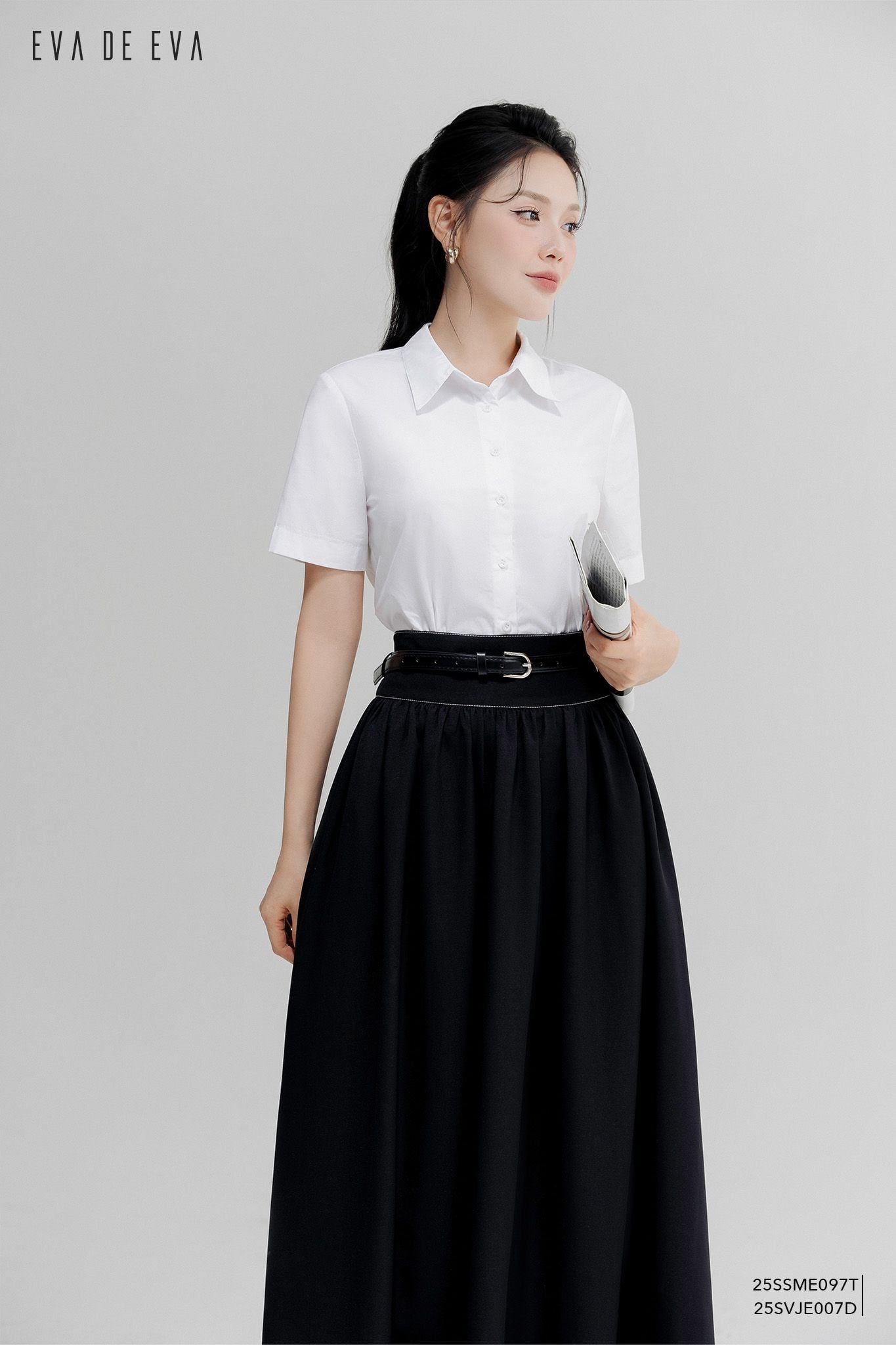  Sơ mi tay ngắn,  25SSME097T 