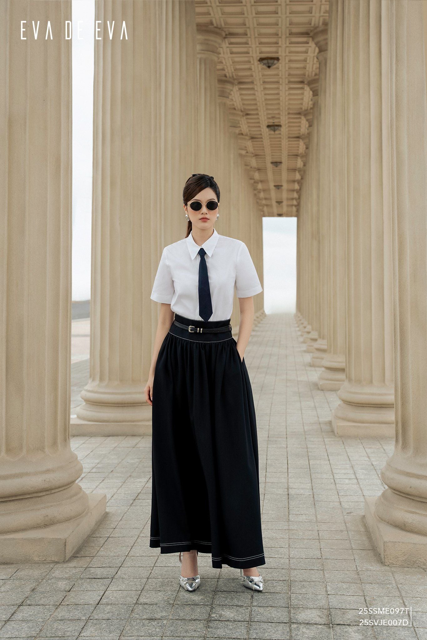  Sơ mi tay ngắn,  25SSME097T 