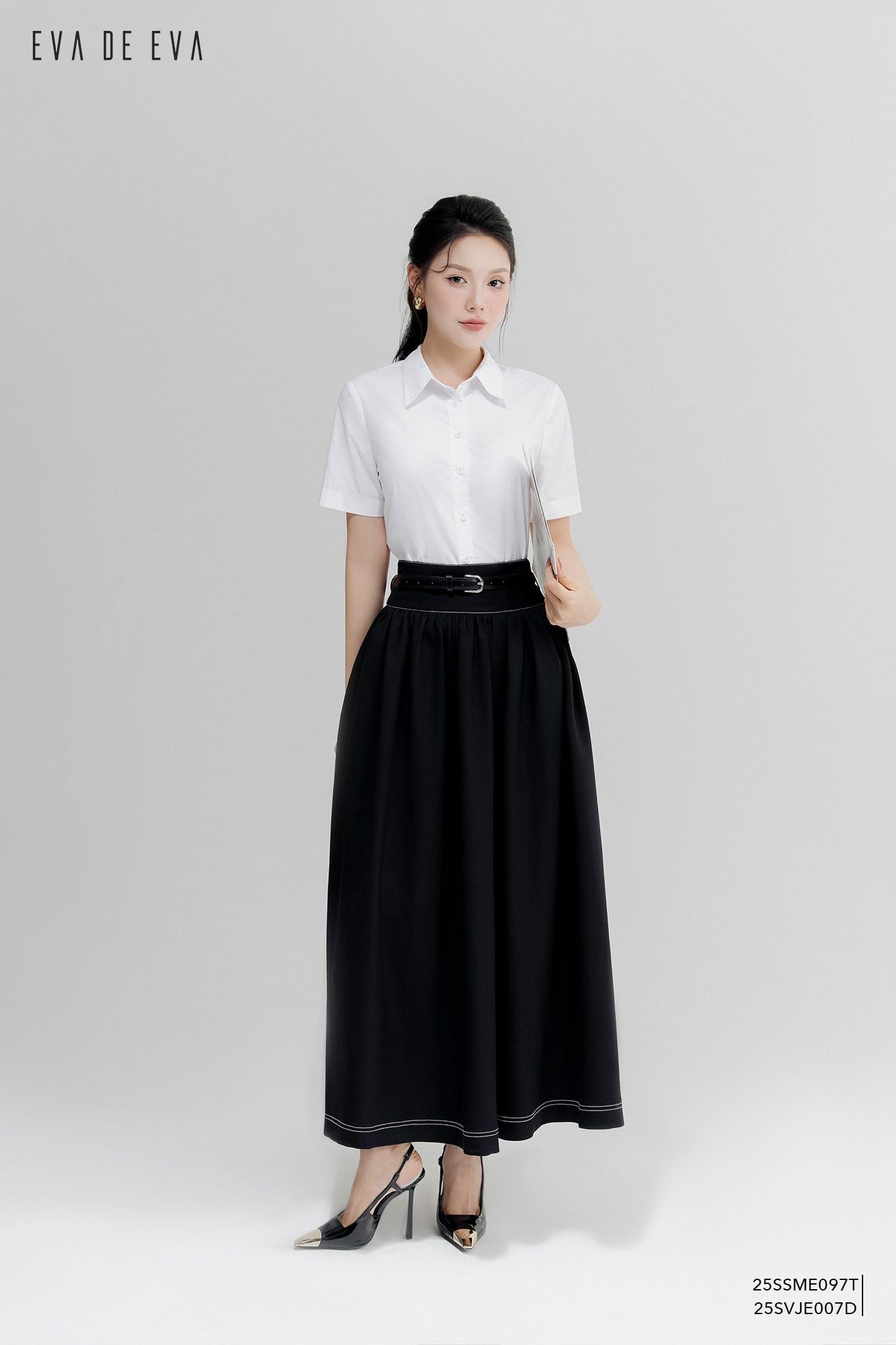  Sơ mi tay ngắn,  25SSME097T 