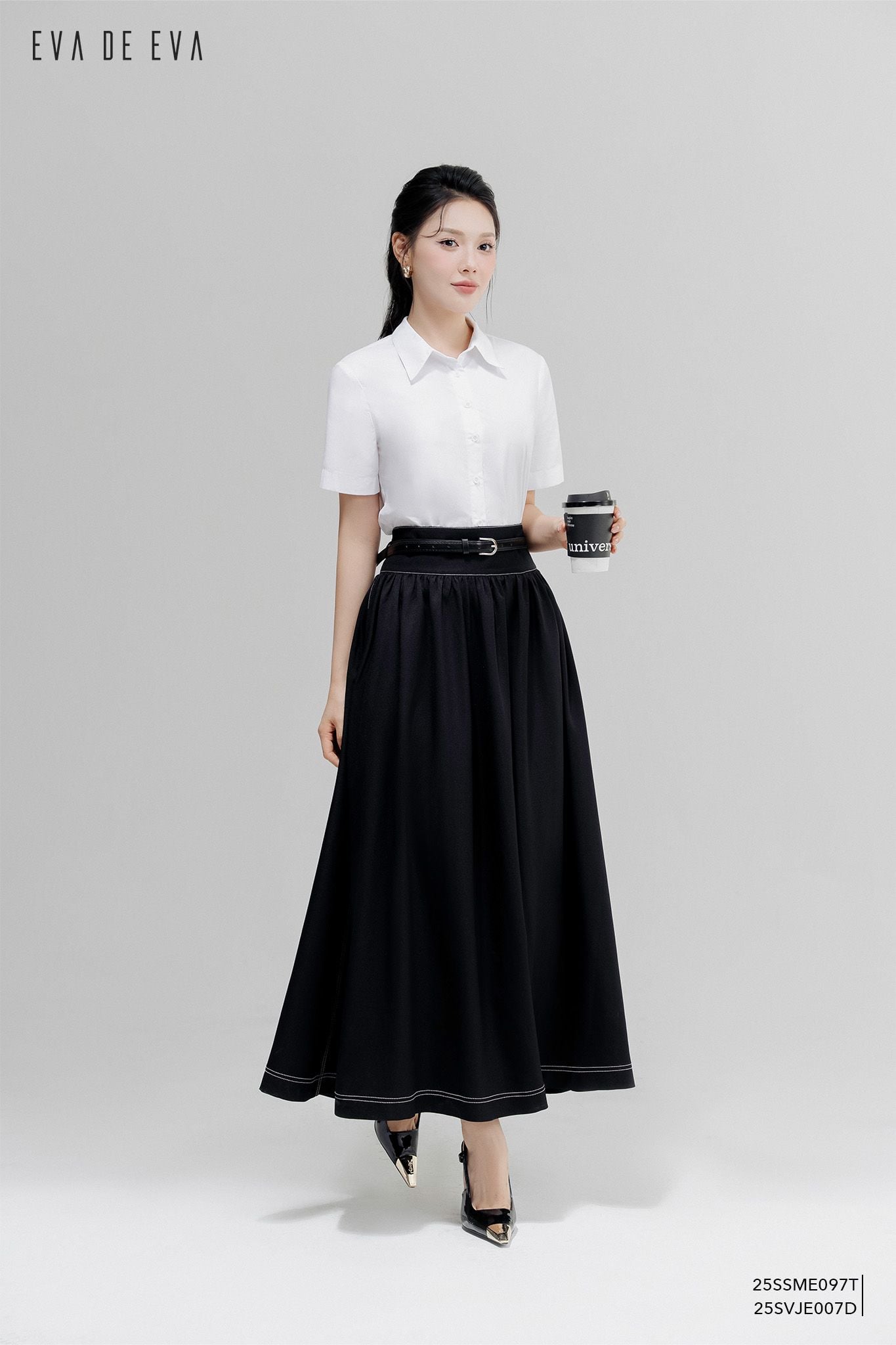  Sơ mi tay ngắn,  25SSME097T 