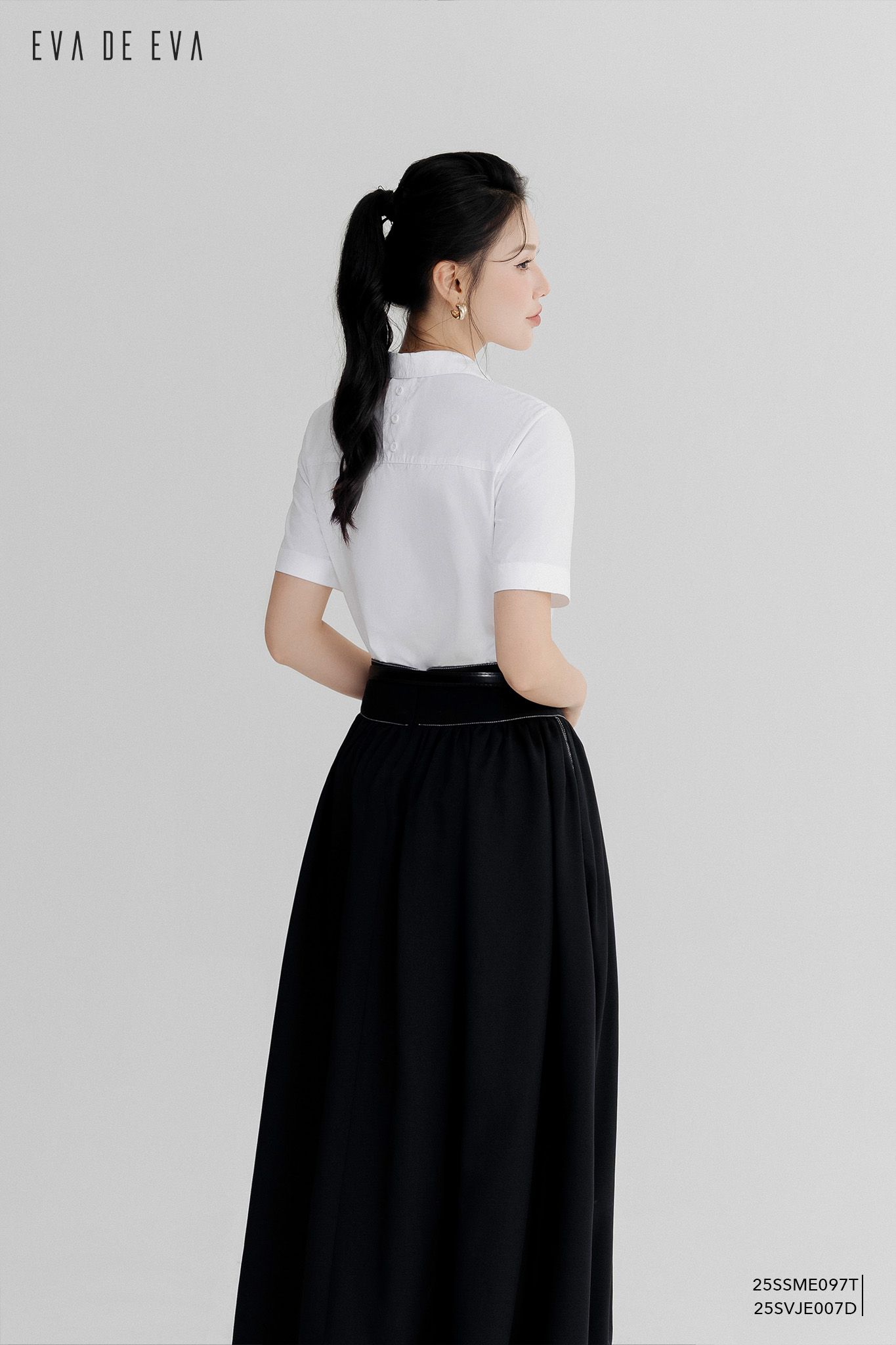  Sơ mi tay ngắn,  25SSME097T 